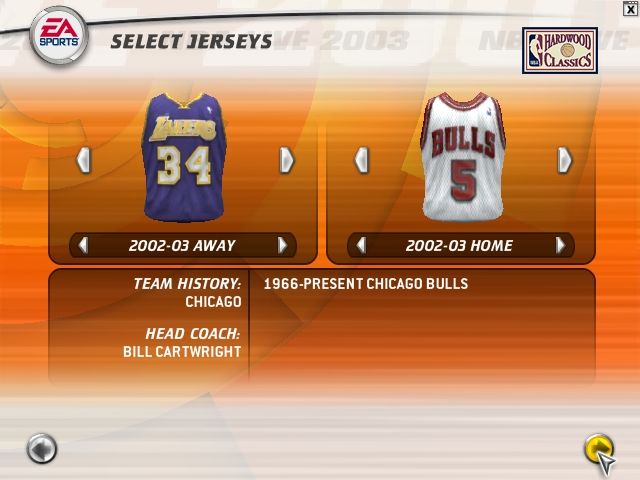NBA Live 2003 screenshot 3 for Gamecube